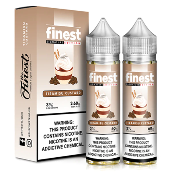 TIRAMISU CUSTARD FINEST SIGNATURE 120ML